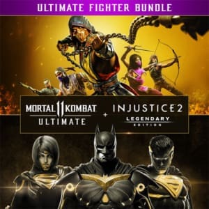 Mortal Kombat 11 Ultimate + Injustice 2 PS4 and PS5 shared account cover art