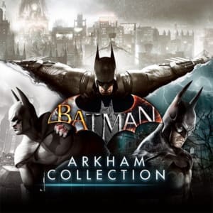 Batman Arkham Collection PS4 and PS5 shared account cover art