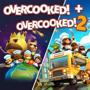 Overcooked! + Overcooked! 2 PS4 and PS5 shared account cover art