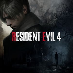 Resident Evil 4 Remake PS4 and PS5 shared account cover art