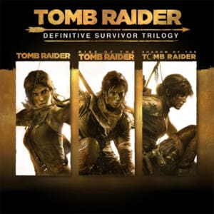 Tomb Raider Definitive Survivor Trilogy PS4 and PS5 shared account cover art