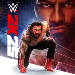 WWE 2K25 PS4 and PS5 shared account cover art