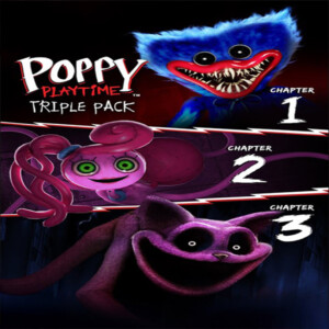 Poppy Playtime Triple Pack PS4 and PS5 shared account cover art