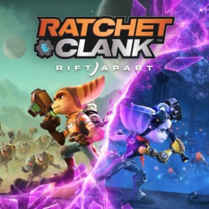 Ratchet & Clank Rift Apart PS4 and PS5 shared account cover art